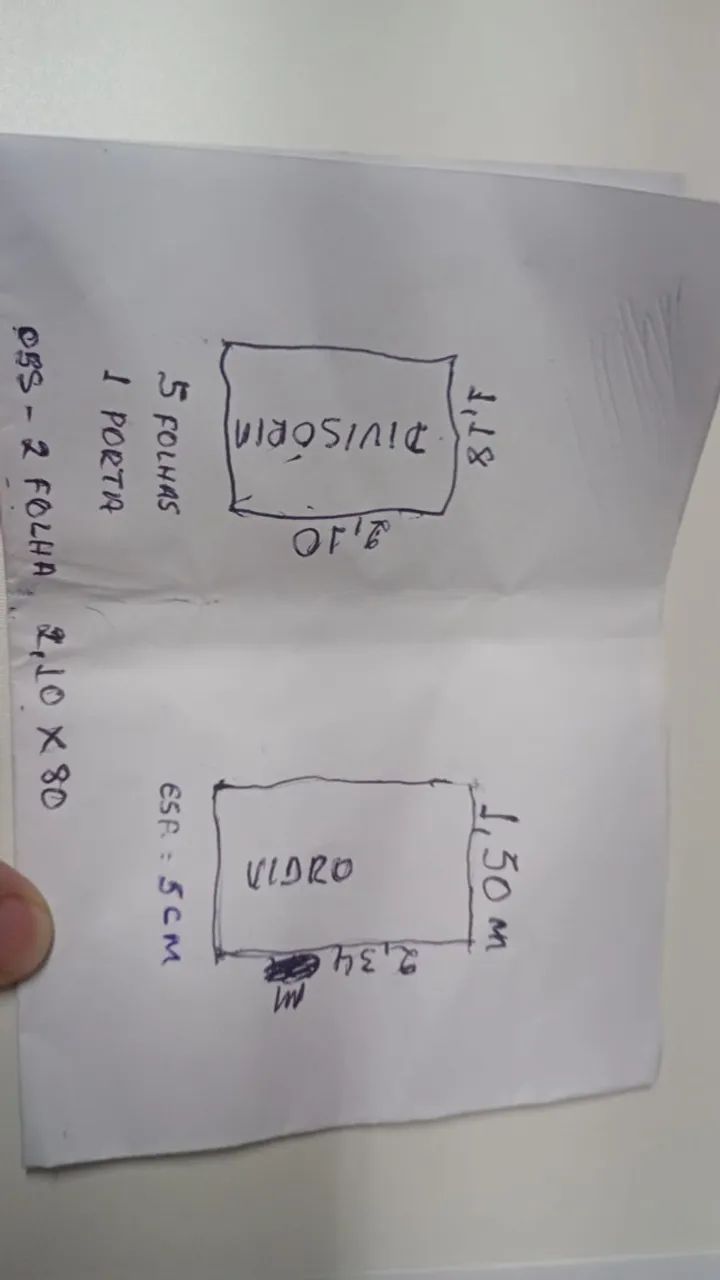 Vidro 10mm  Valor de 750,00 - Foto 2