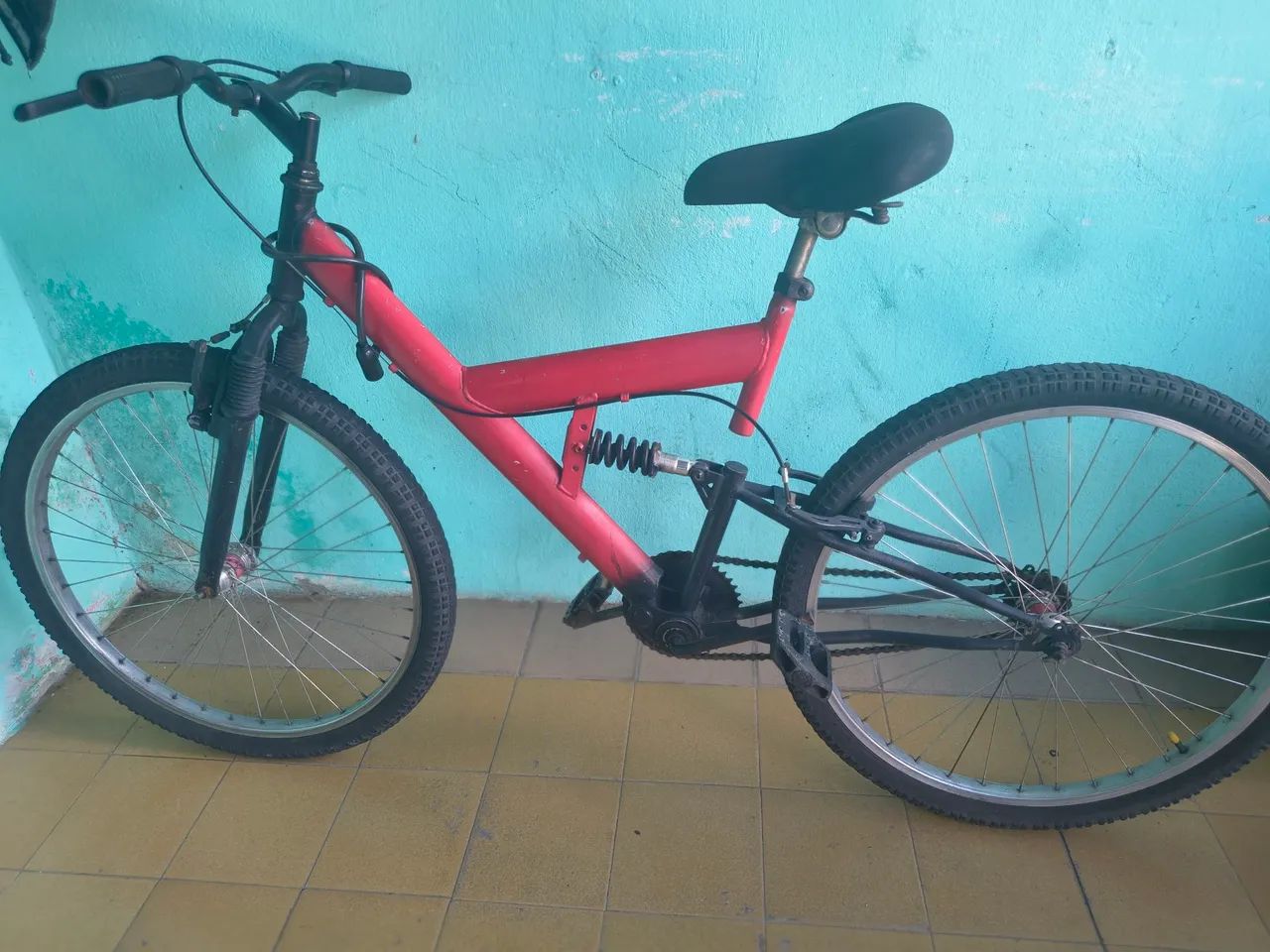 Bicicleta vermelha 
