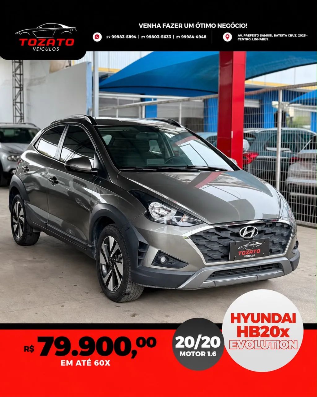 Hyundai HB20X Evolution 1.6 Flex 16V AUT 2020
