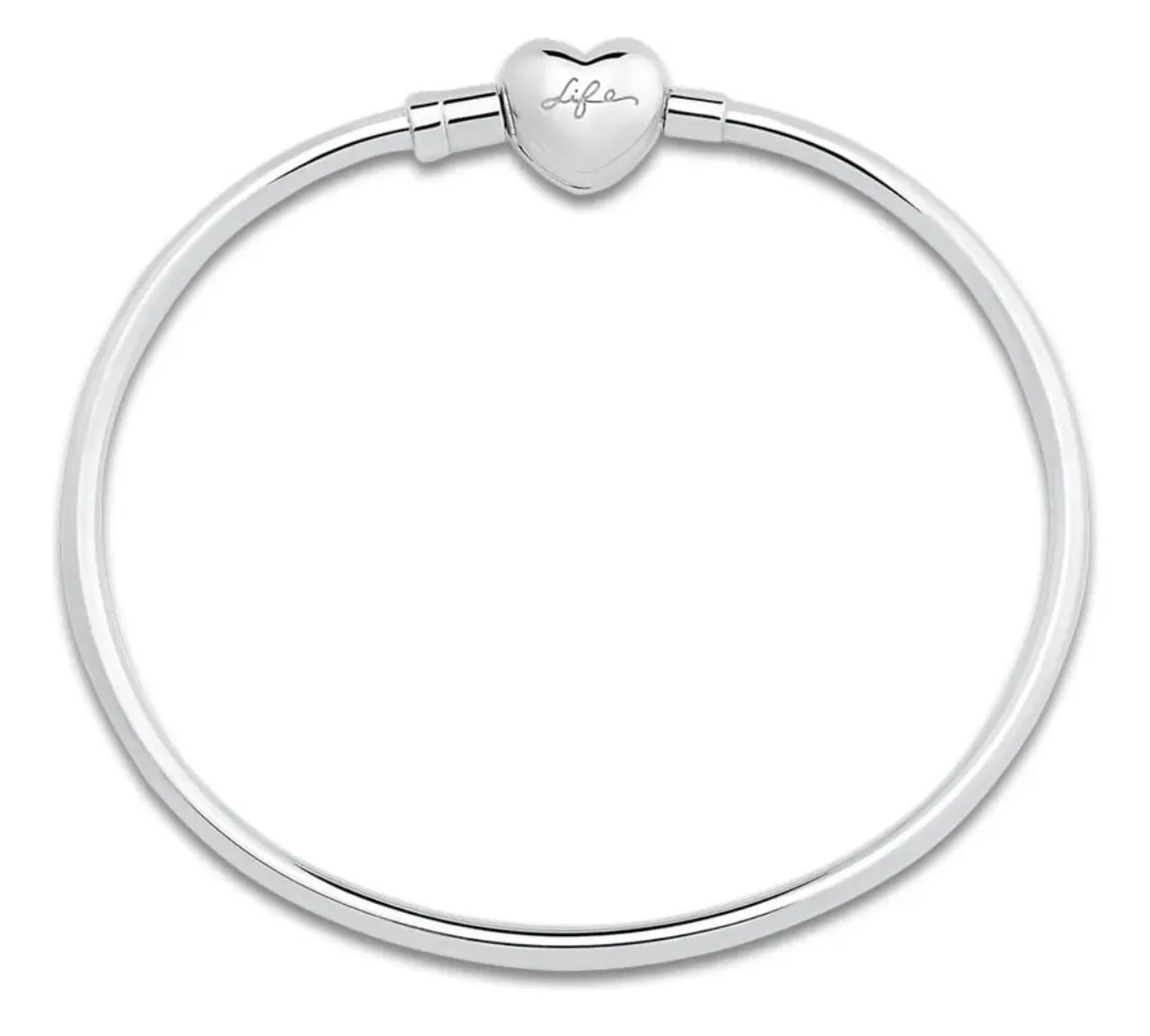 Pulseira vivara coração 925