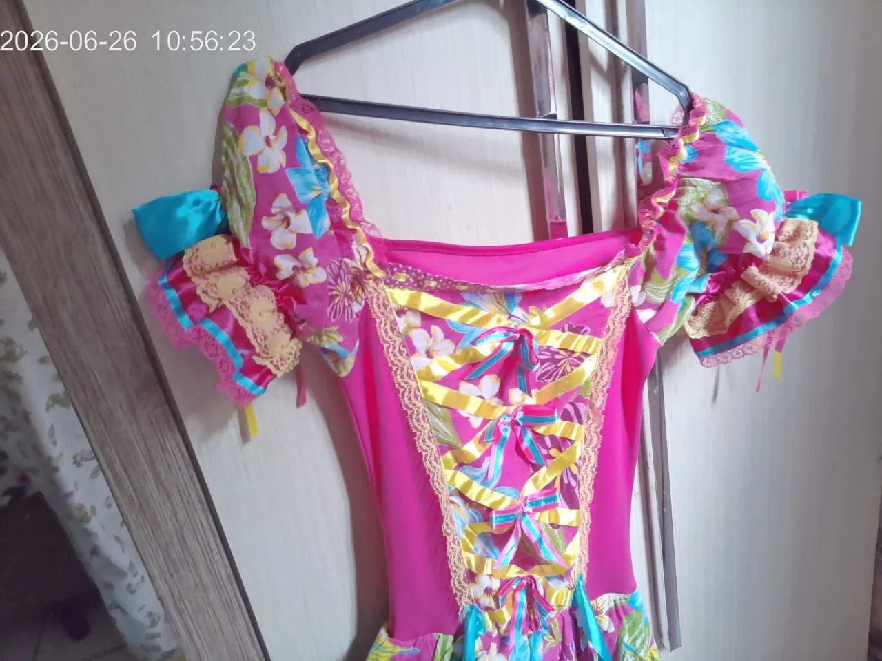 Vestido junina TAM G - Foto 3
