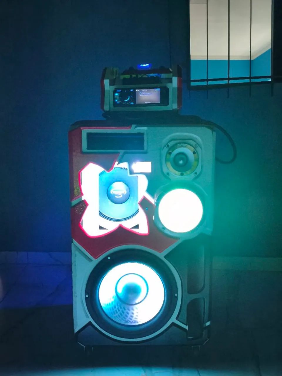 Caixa BOB com Rack e microfones  - Foto 4