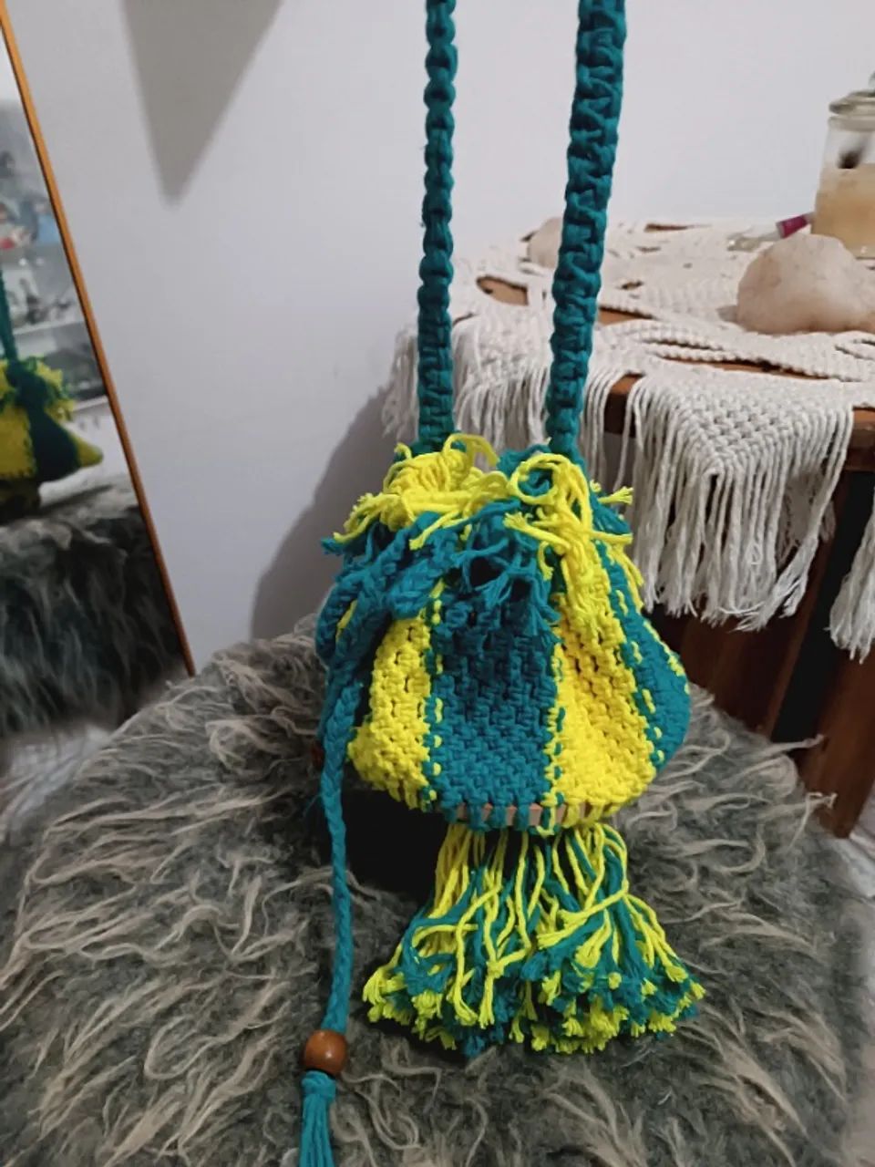 Bolsa de macramé  - Foto 3