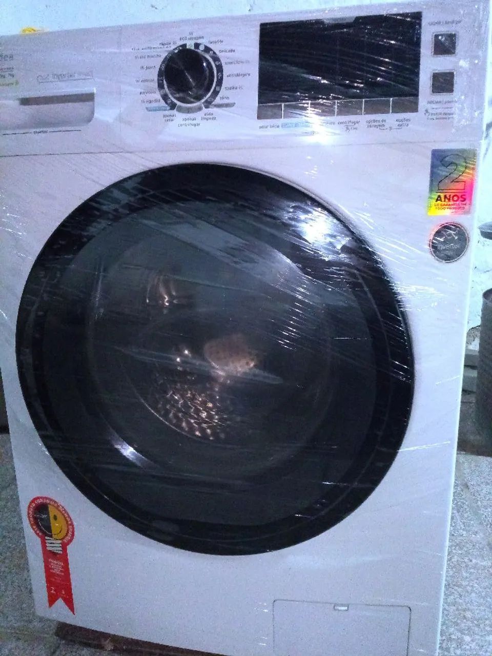 Lava e seca mídia 10.2 e seca 7 com branca  funcionando perfeitamente  - Foto 2