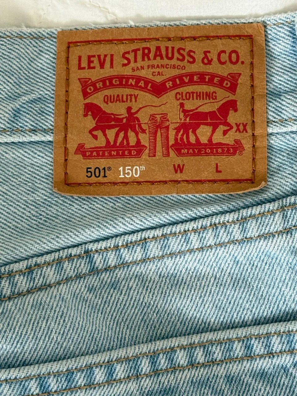 Calça original da Levi?s 501 - Foto 2