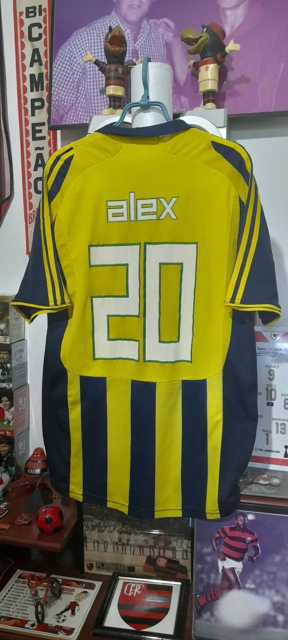 Camisa fenerbache  2007 / adidas  /alex número 20 - Foto 2
