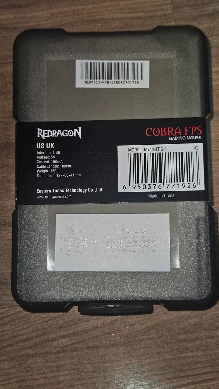 Mouse gamer Redragon Cobra fps - Foto 2