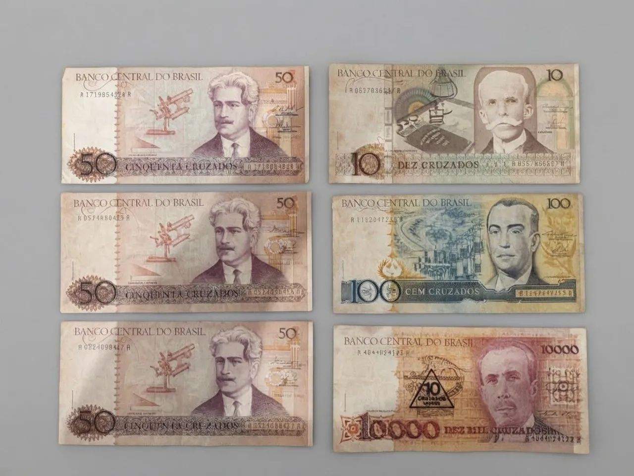 Cédulas antigas 