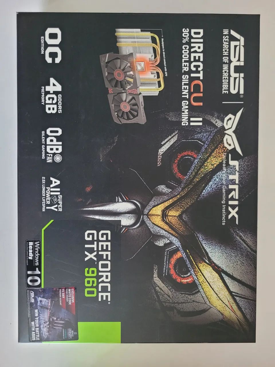 Placa vídeo gtx 960 ASUS STRIX - Foto 3