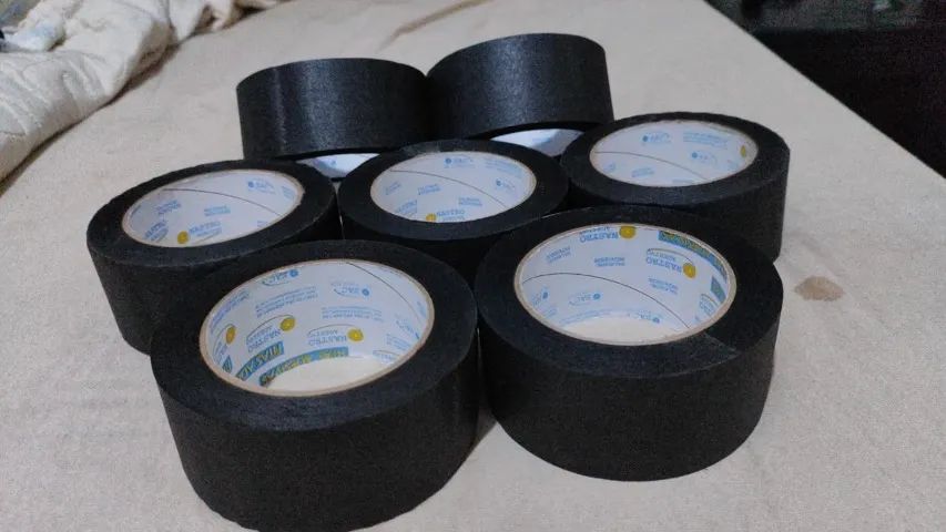 Premium Black Crepe Tape 48 mm x 50 m