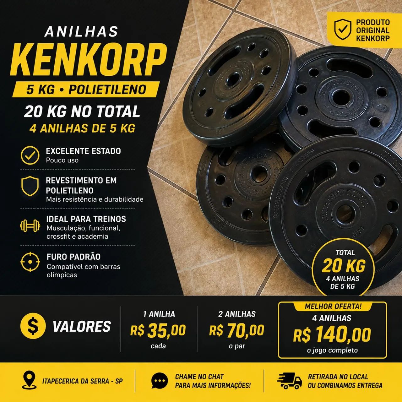 Anilha 5kg
