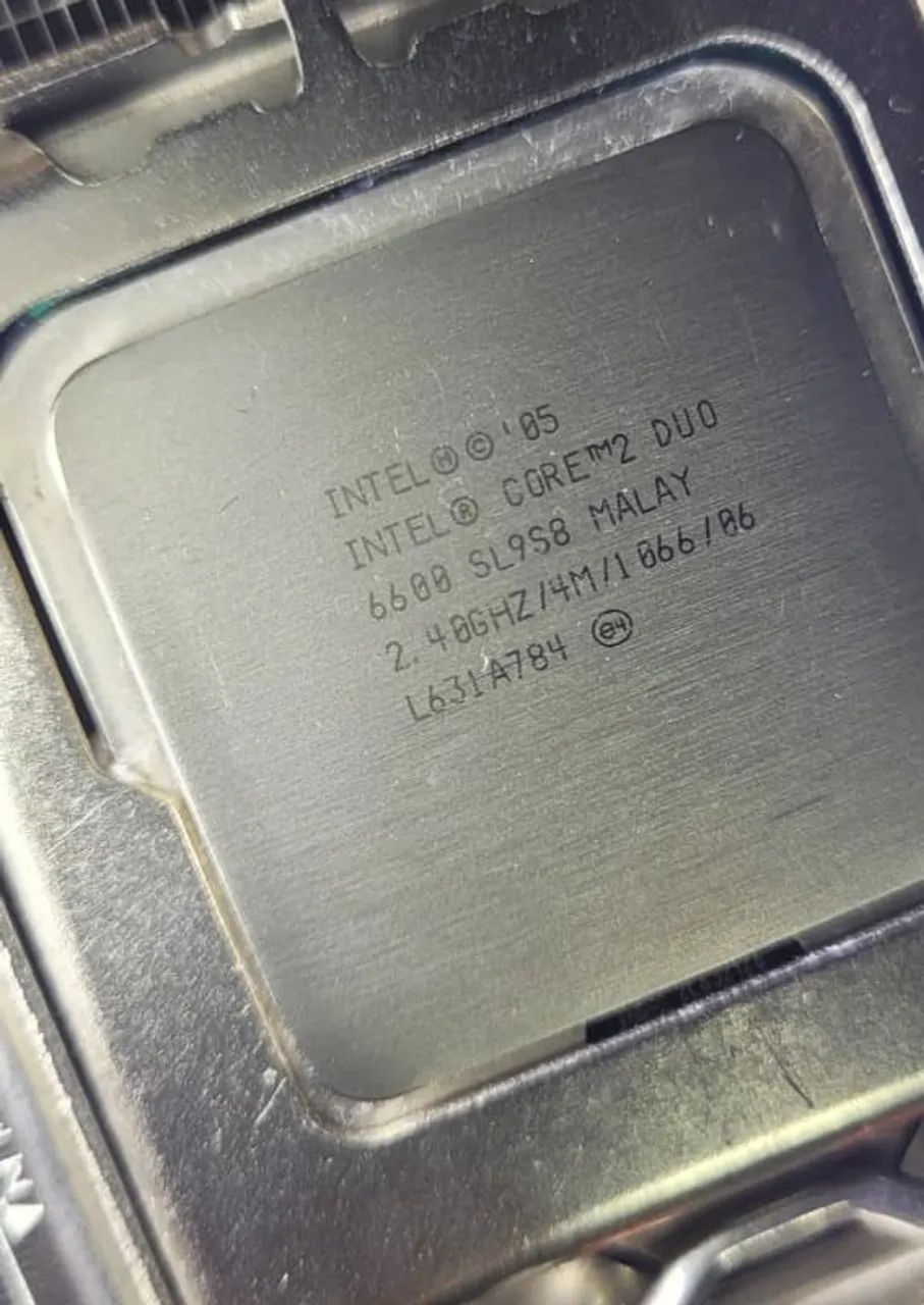 Kit Placa Mãe Asus P5w Dh Deluxe + Core2duo E6600 + 4 Gb Ram (Usado) - Foto 2