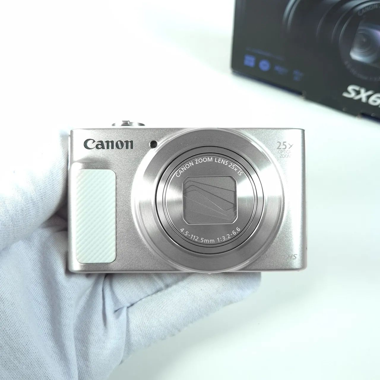 Câmera Digital Compacta Canon Powershot SX620 HS Prata - Completa