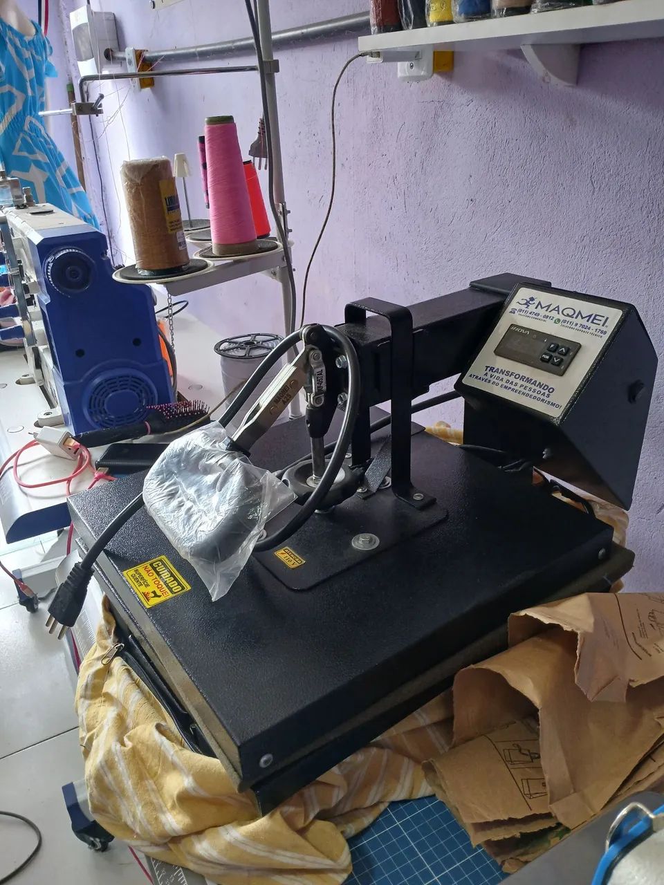 Máquina de estampa 