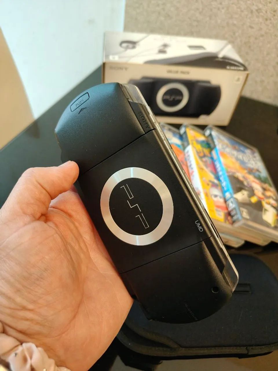 Psp impecável com caixa 