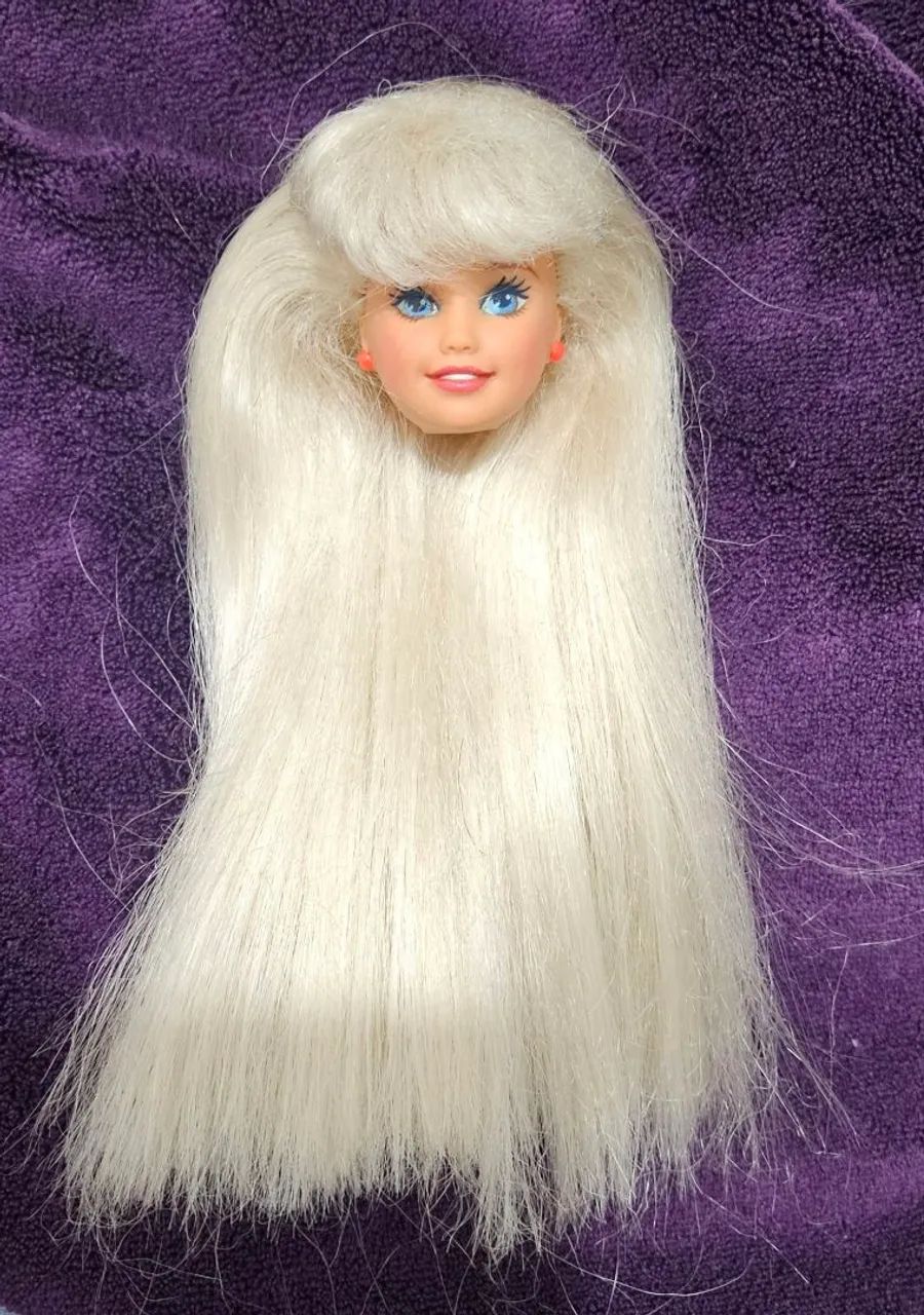 1 Cabeça De Boneca Barbie