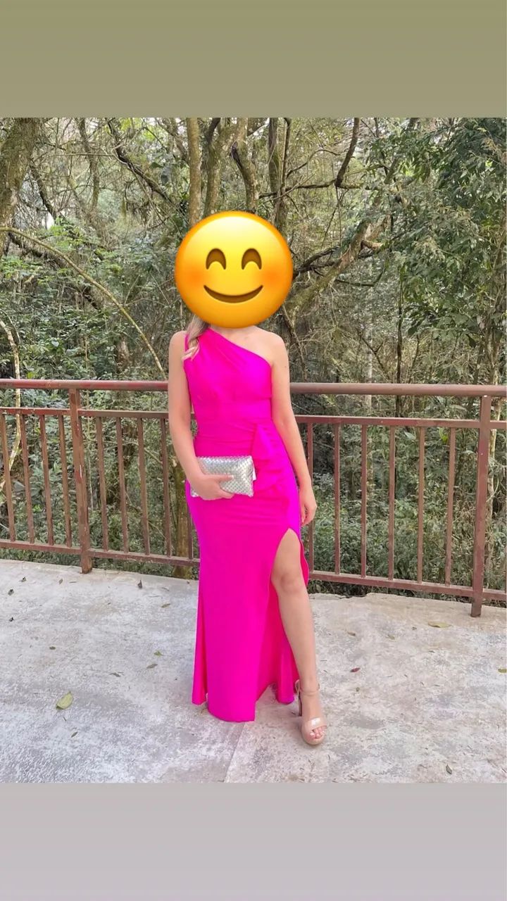 Vestido longo pink - Foto 2