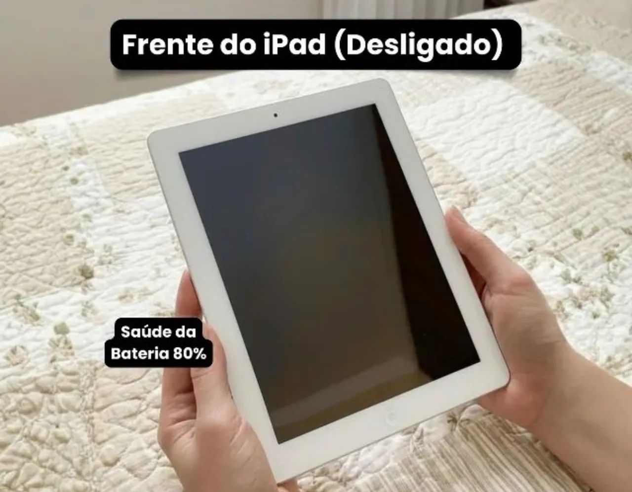 iPad 4ª Geração 64GB Wi-Fi - Apple (Original) - Celulares e