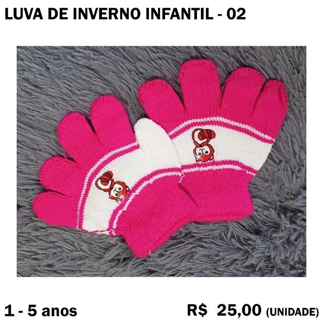 Luva de Frio Infantil - Foto 2