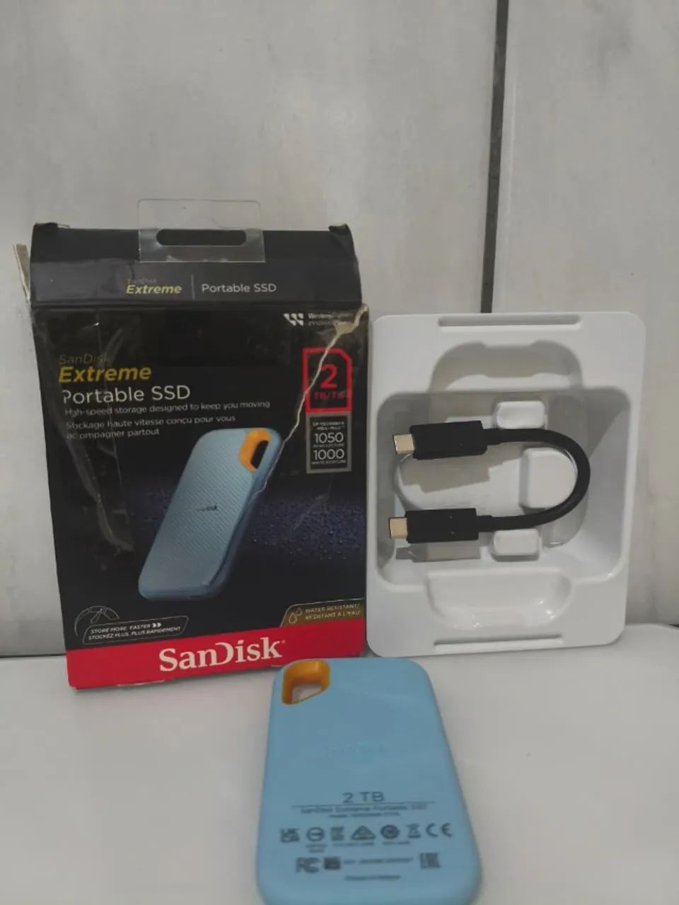 SSD Portátil 2TB Sandisk Extreme