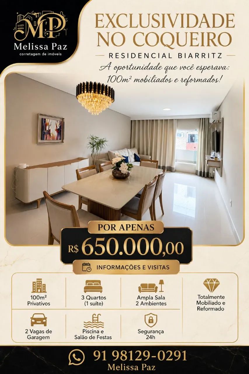  EXCLUSIVIDADE NO COQUEIRO | RESIDENCIAL BIARRITZ