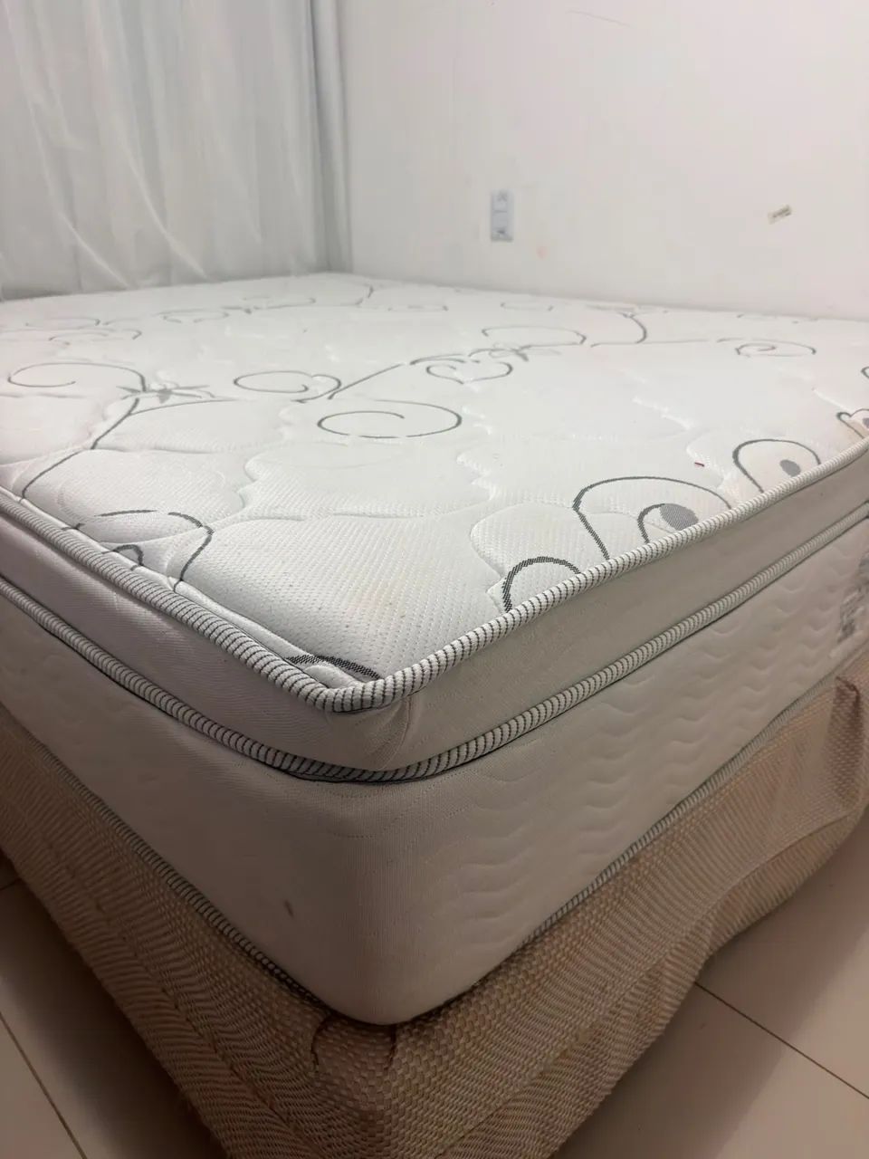 Cama box Ortobom freedom + base + saia brinde  - Foto 3