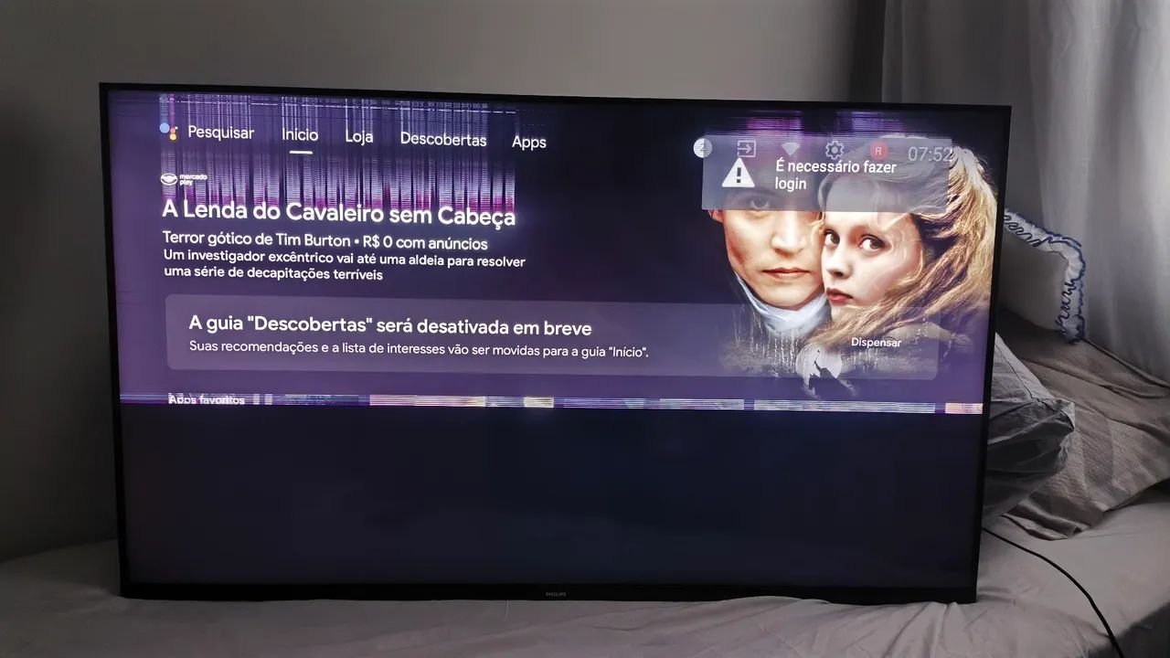 Tv Philips 50PUG7406/78 (Tela Danificada) - Foto 5