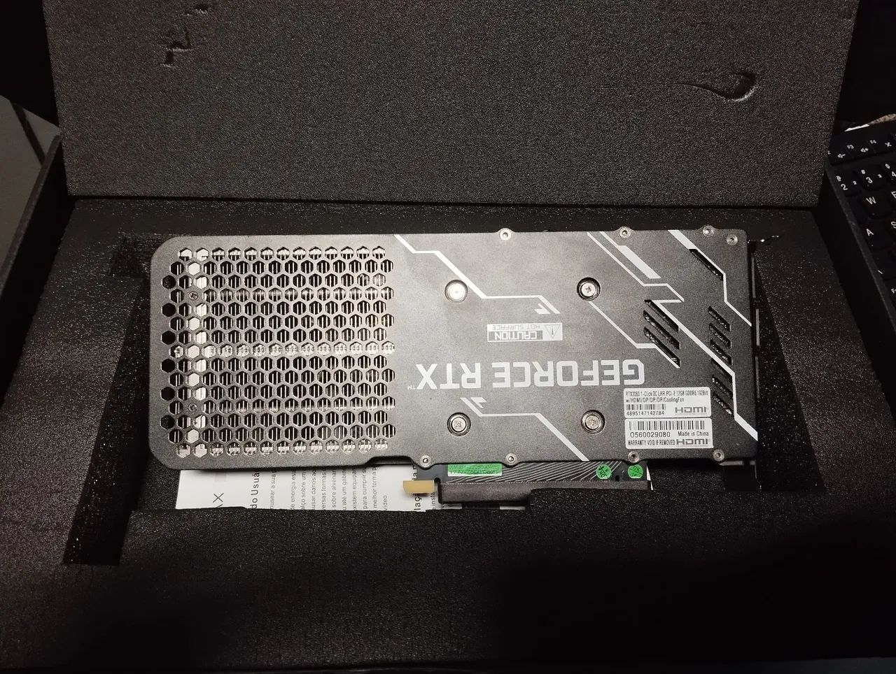 Placa de vídeo Gforce RTX 3060<br><br>PRODUTO USADO - Foto 3