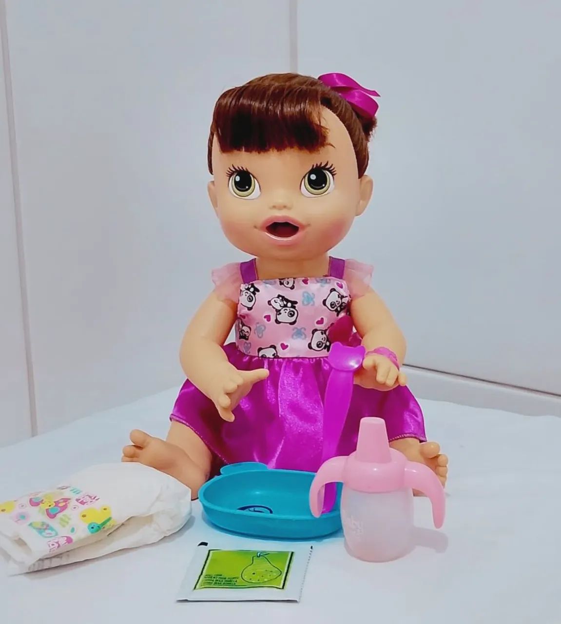Baby Alive hora de comer morena 