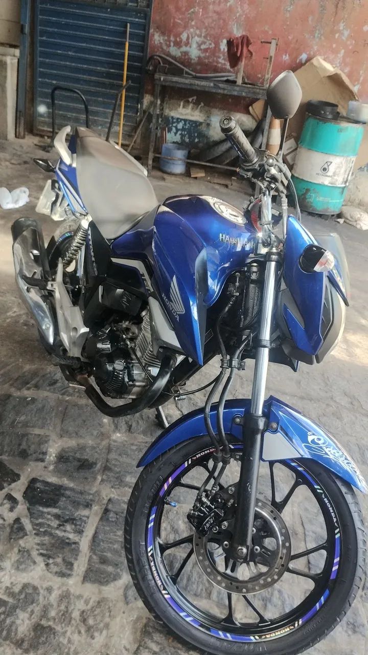Titan 160 cor azul  - Foto 2