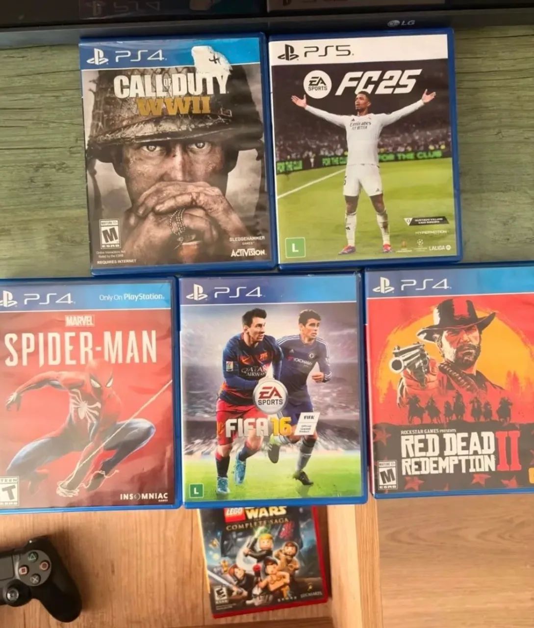 Jogo de ps4 ou ps5 unidade 