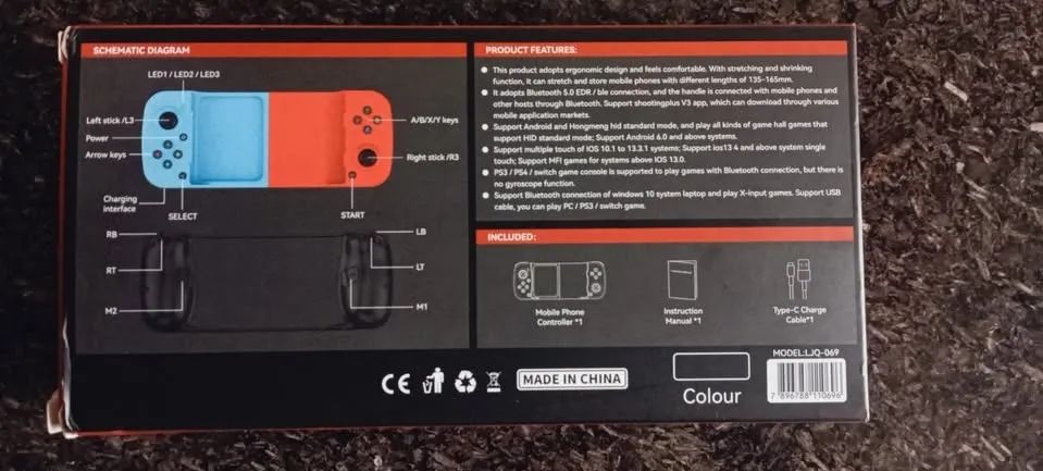 CONTROLE GAMEPAD BLUETOOTH BSP-D3 - Foto 4