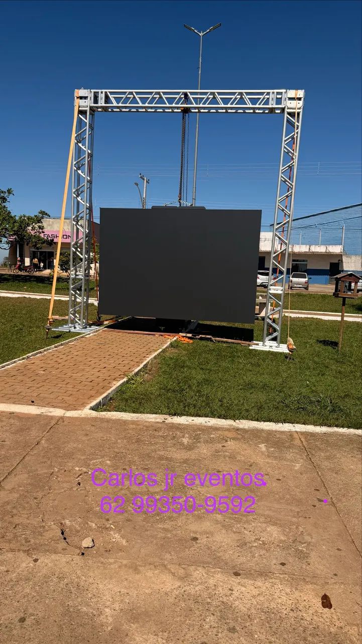 estrutura box truss Q30 Grid,backdrop,painel,túnel,pista de dança, - Foto 3