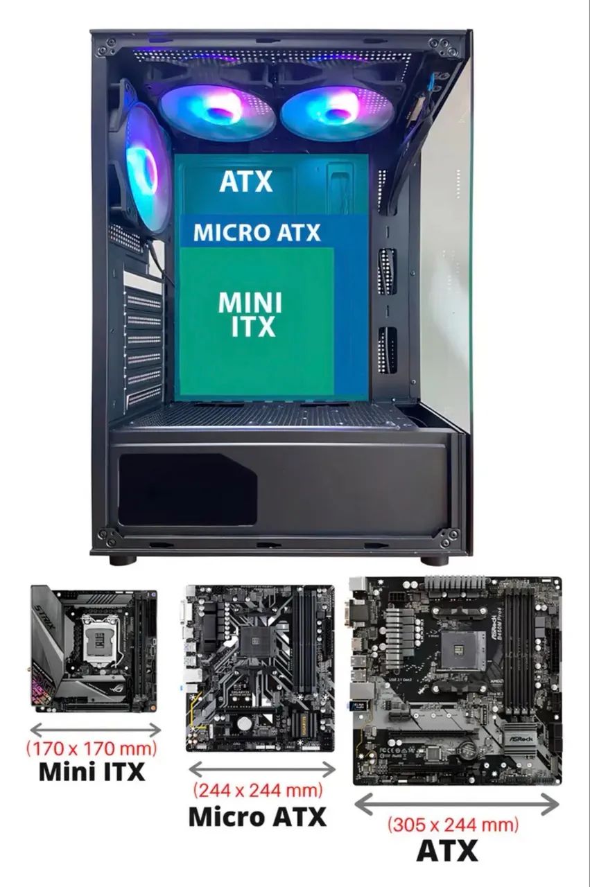 Gabinete Gamer Mid Tower (sem fan) - Foto 3