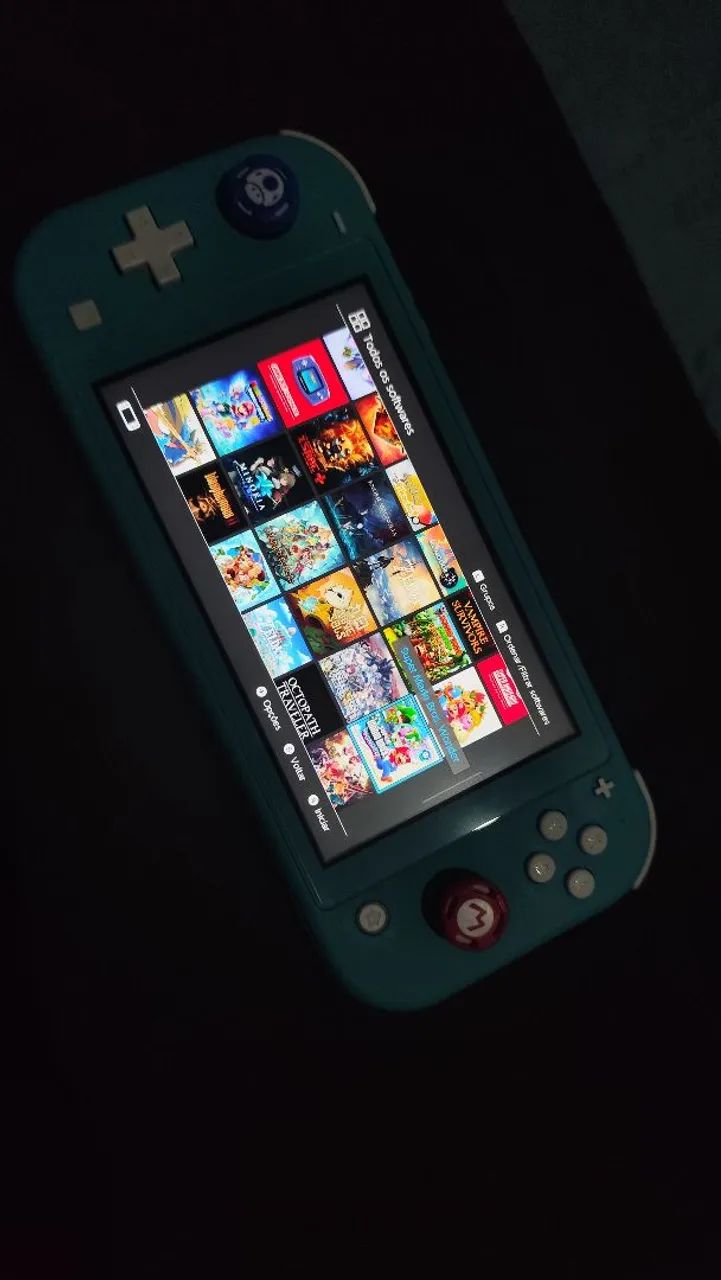 Nintendo Switch Lite + SD 256GB | Edição Definitiva (Zelda, Mario