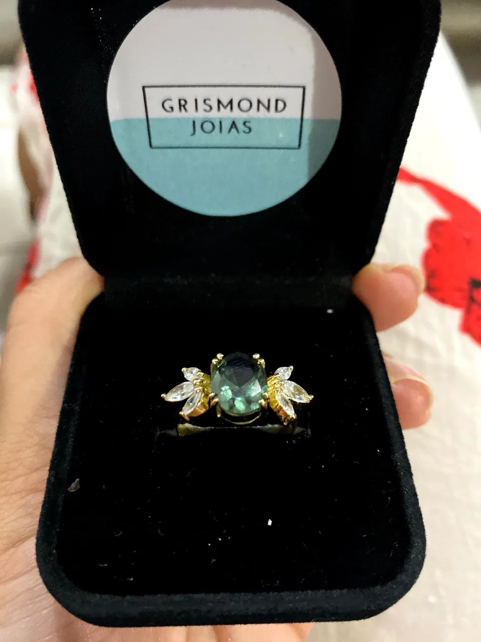 Vendo anel em ouro 18k  - Foto 2