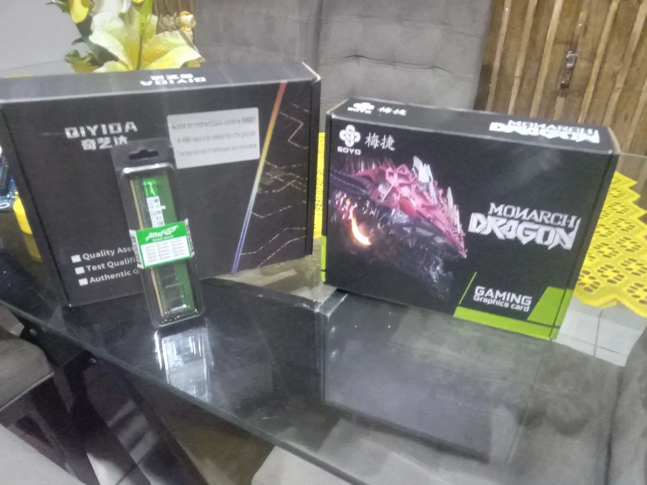 Placa mãe X99, Processador e placa de vídeo  - Foto 3