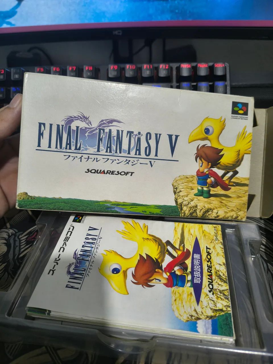 Final Fantasy V - Super Famicom (SFC) COMPLETO CIB - Jogos de