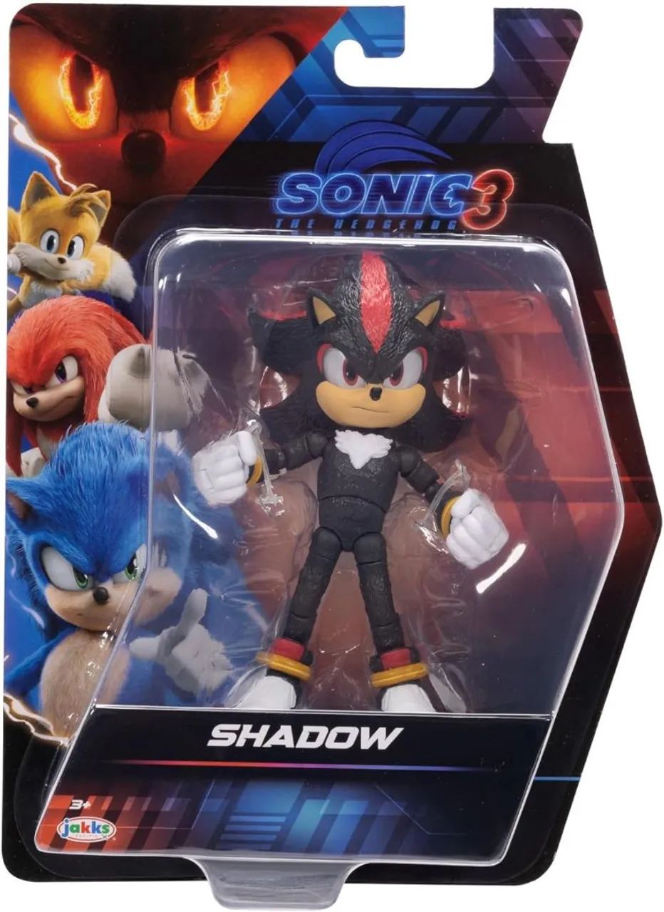 Shadow Sonic 3 2025 Jakks Pacific Lacrado Original - Foto 2