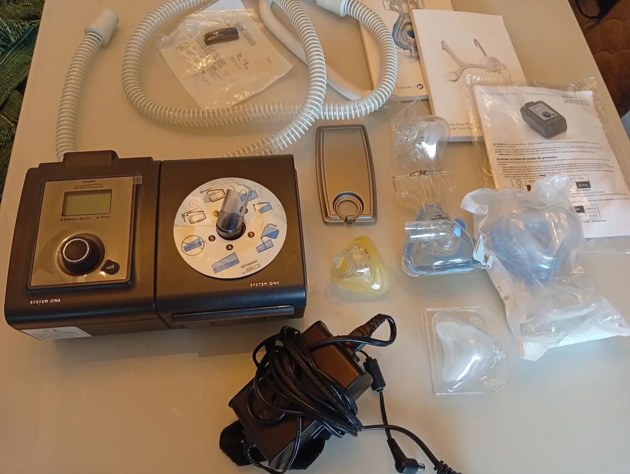 CPAP completo com acessórios 