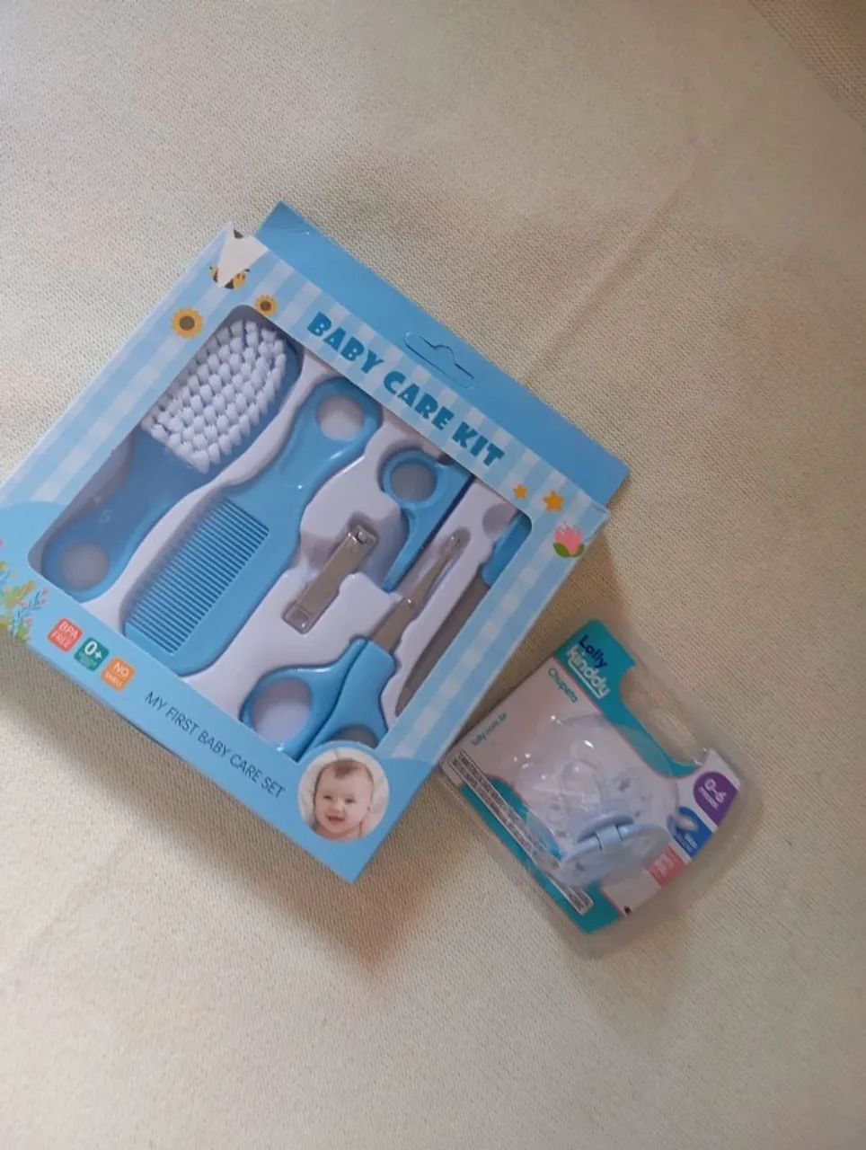 kit pente e escova e chupeta - Foto 2