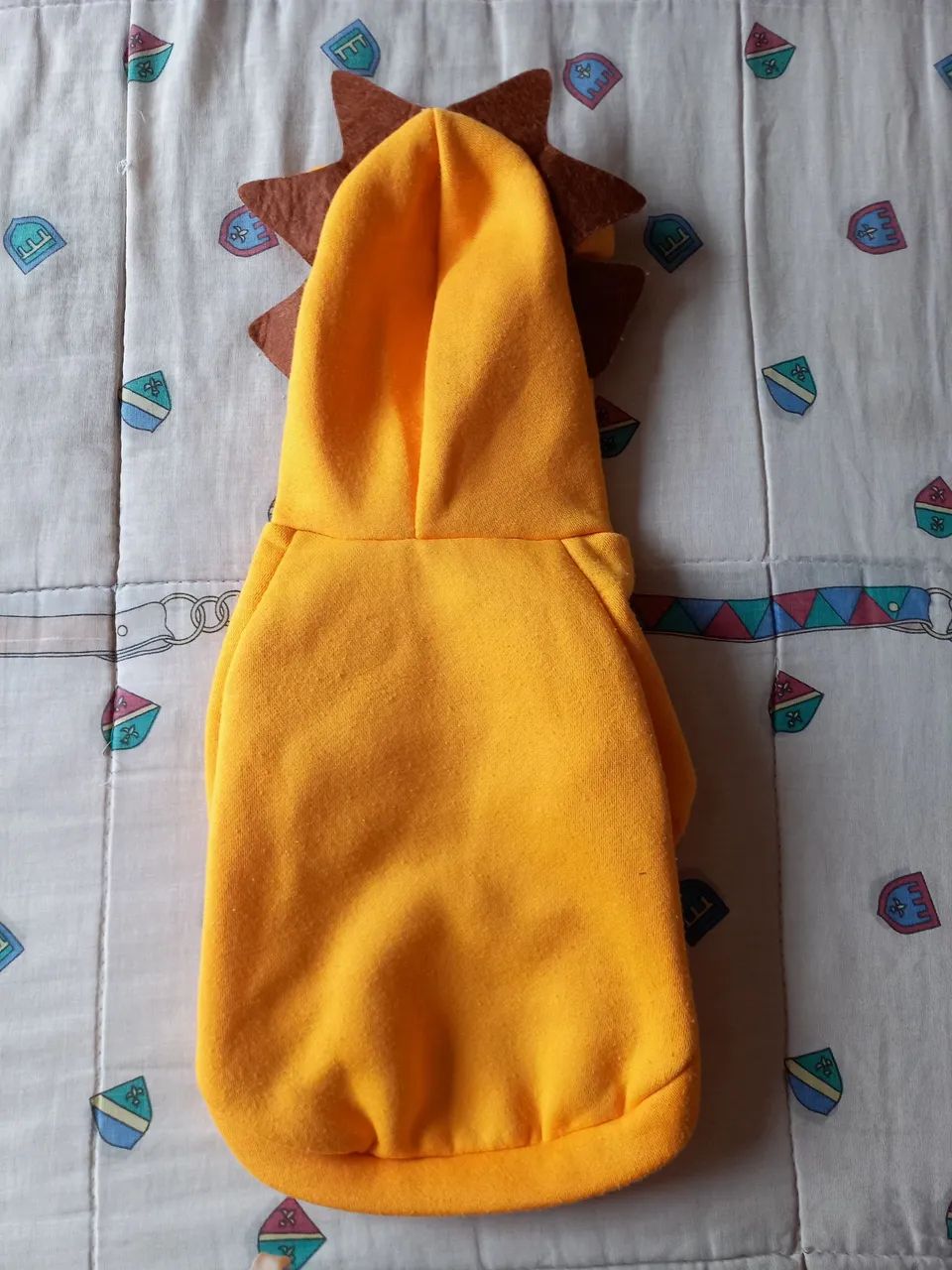 Roupa pet leão 