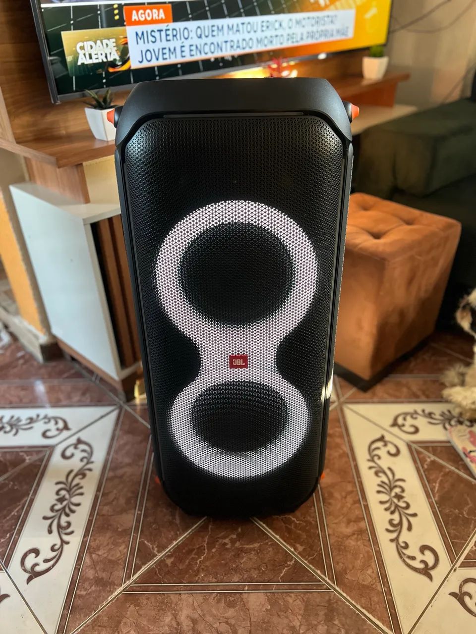 Jbl PARTYBOX 710w nova com nota fiscal e manuais  - Foto 4