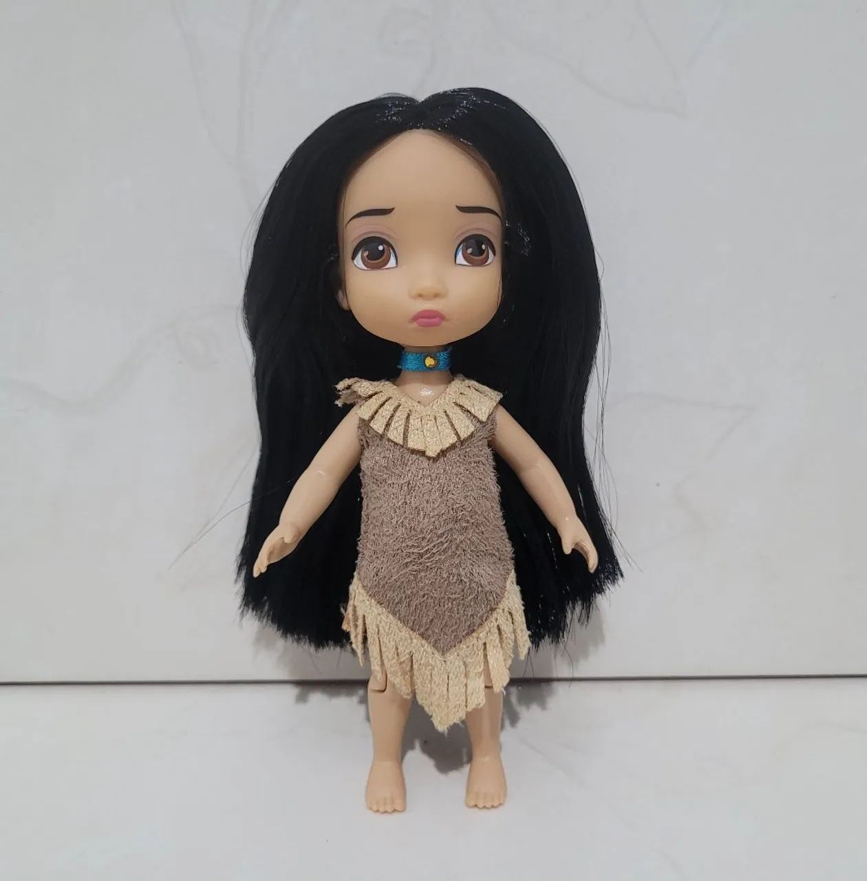 Boneca minianimator Pocahontas original Disney Store 