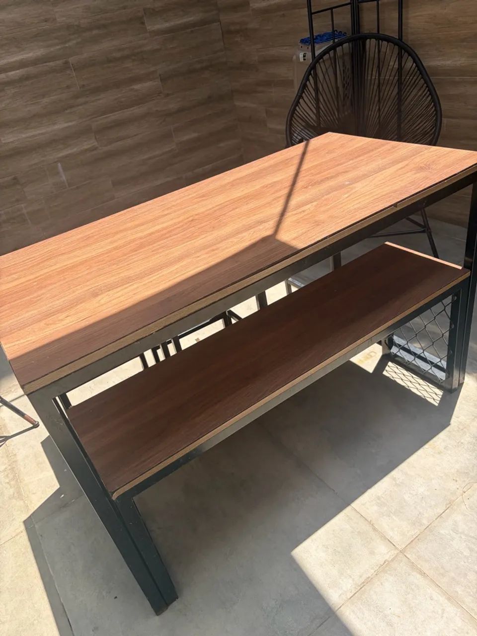Conjunto mesa área externa 