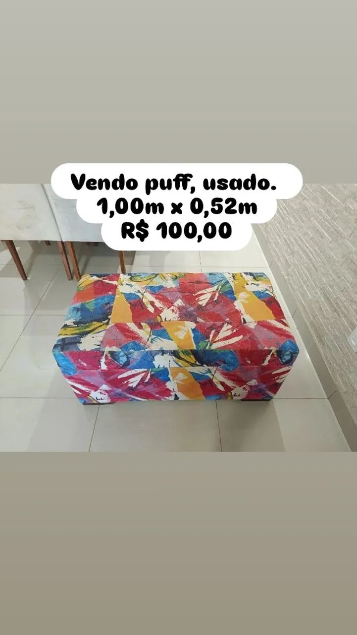 Vendo sofá e puff - Foto 2