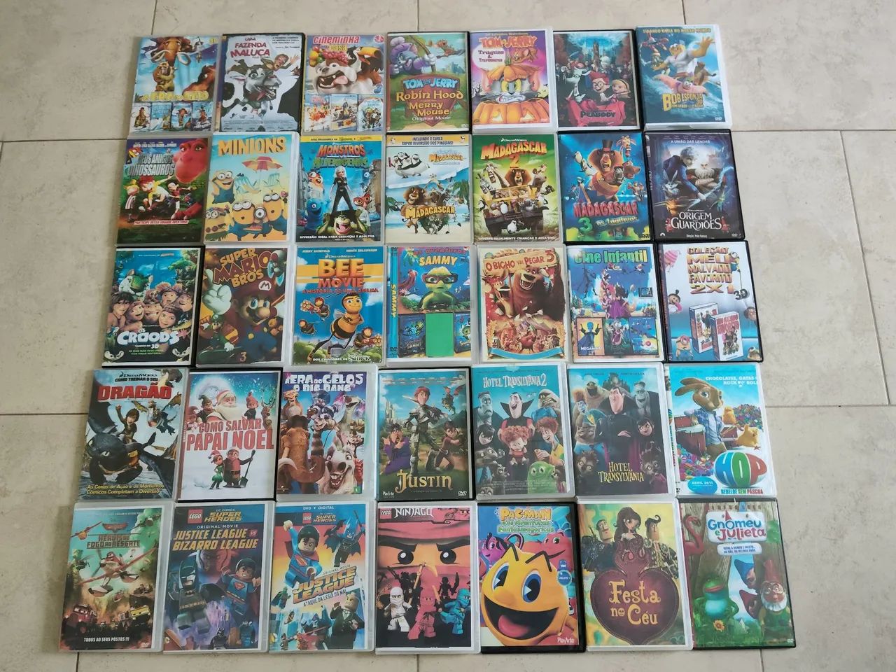 Dvds Desenhos infantis 