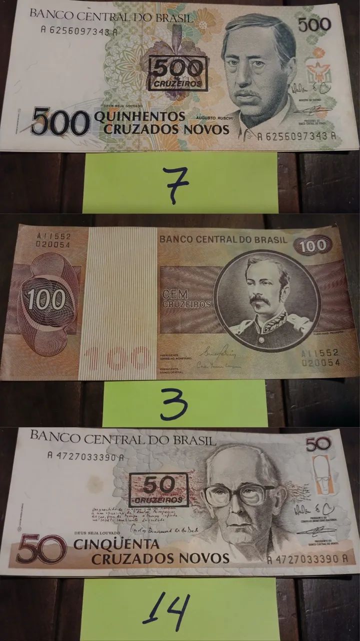 Cédulas de Papel Antigas Colecionador - Foto 4