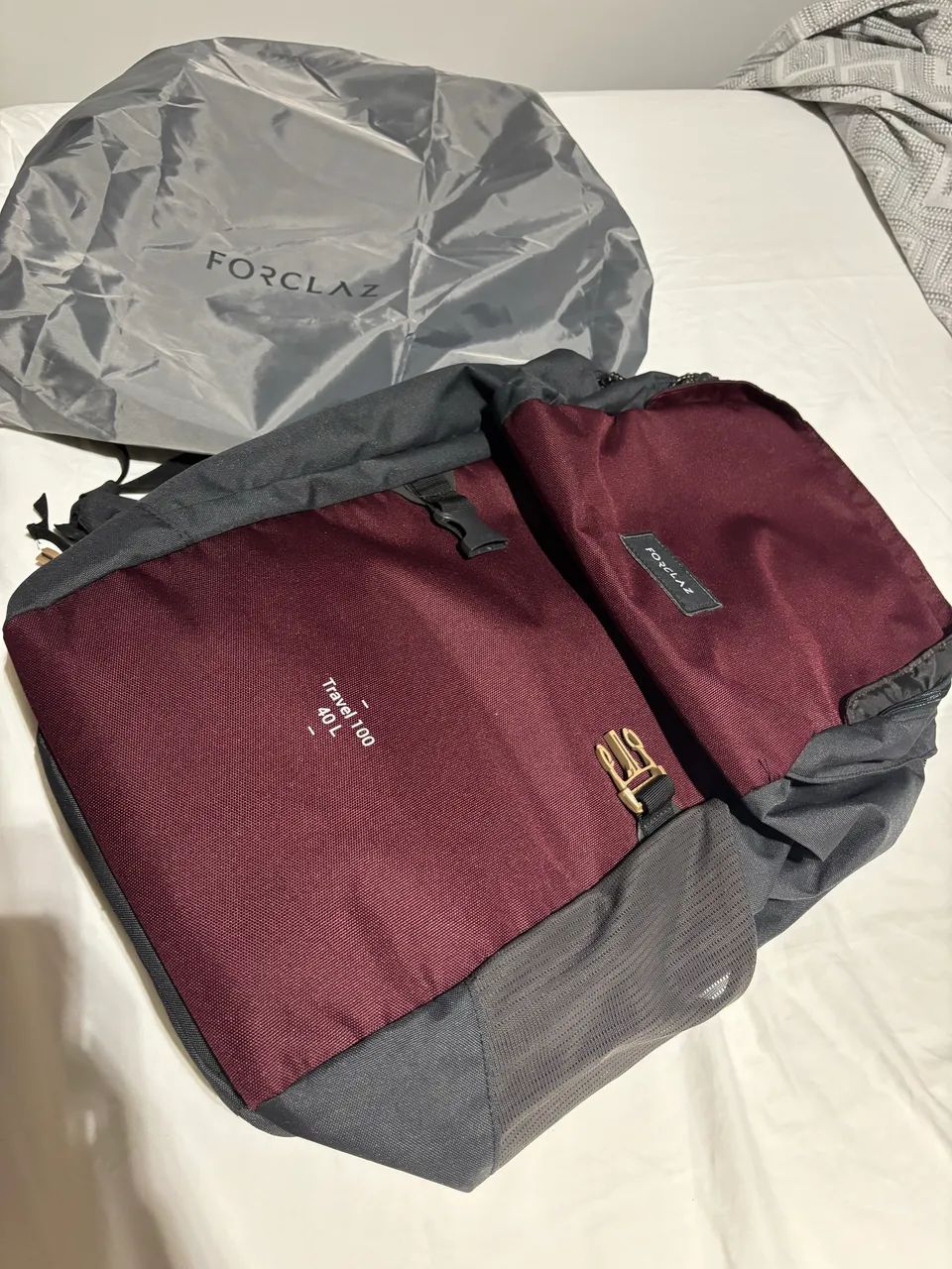 Mochila de viagem 40l Forclaz - Foto 4