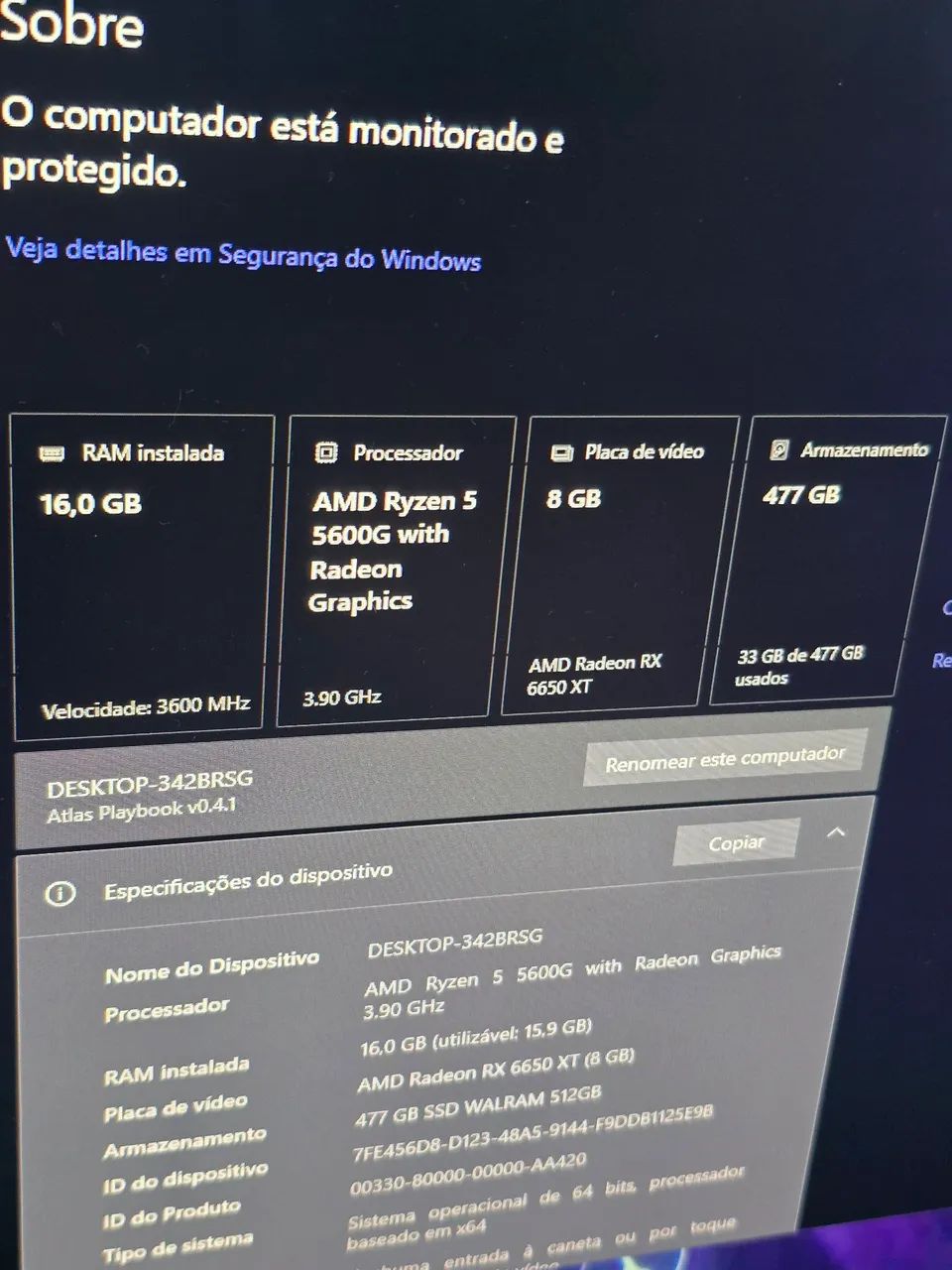 PC Gamer Ryzen 5 - Foto 3